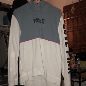 VS pink hoodie